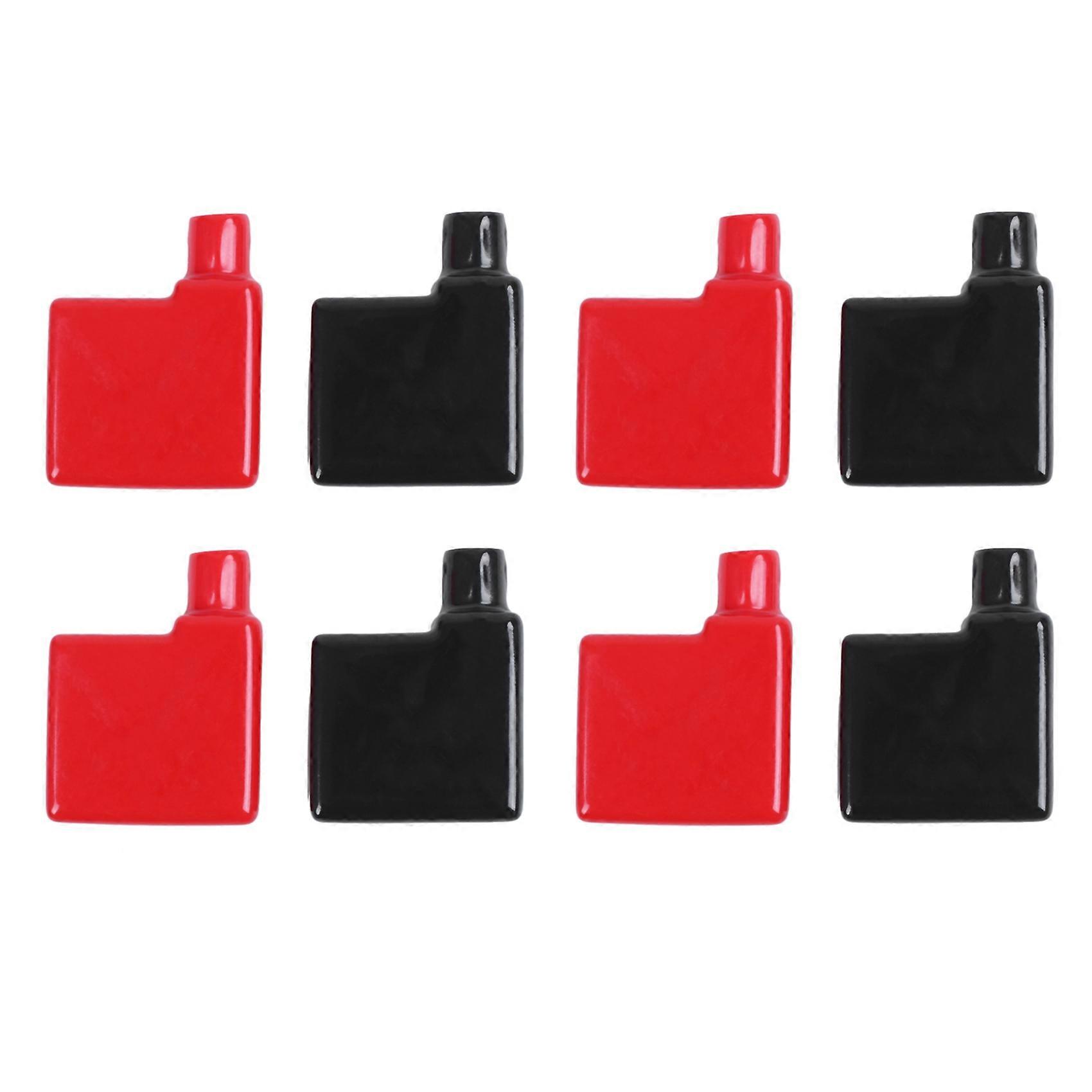 8X Car Battery Terminal Cover Insulation Boot Pair