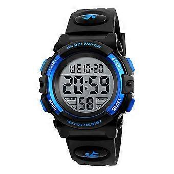 CHOII Kinderhorloge Blauw - Multifunctioneel Waterdicht Lichtgevend Sportpolshorloge voor Kinderen, Studenten en Jongens, Mode 2024