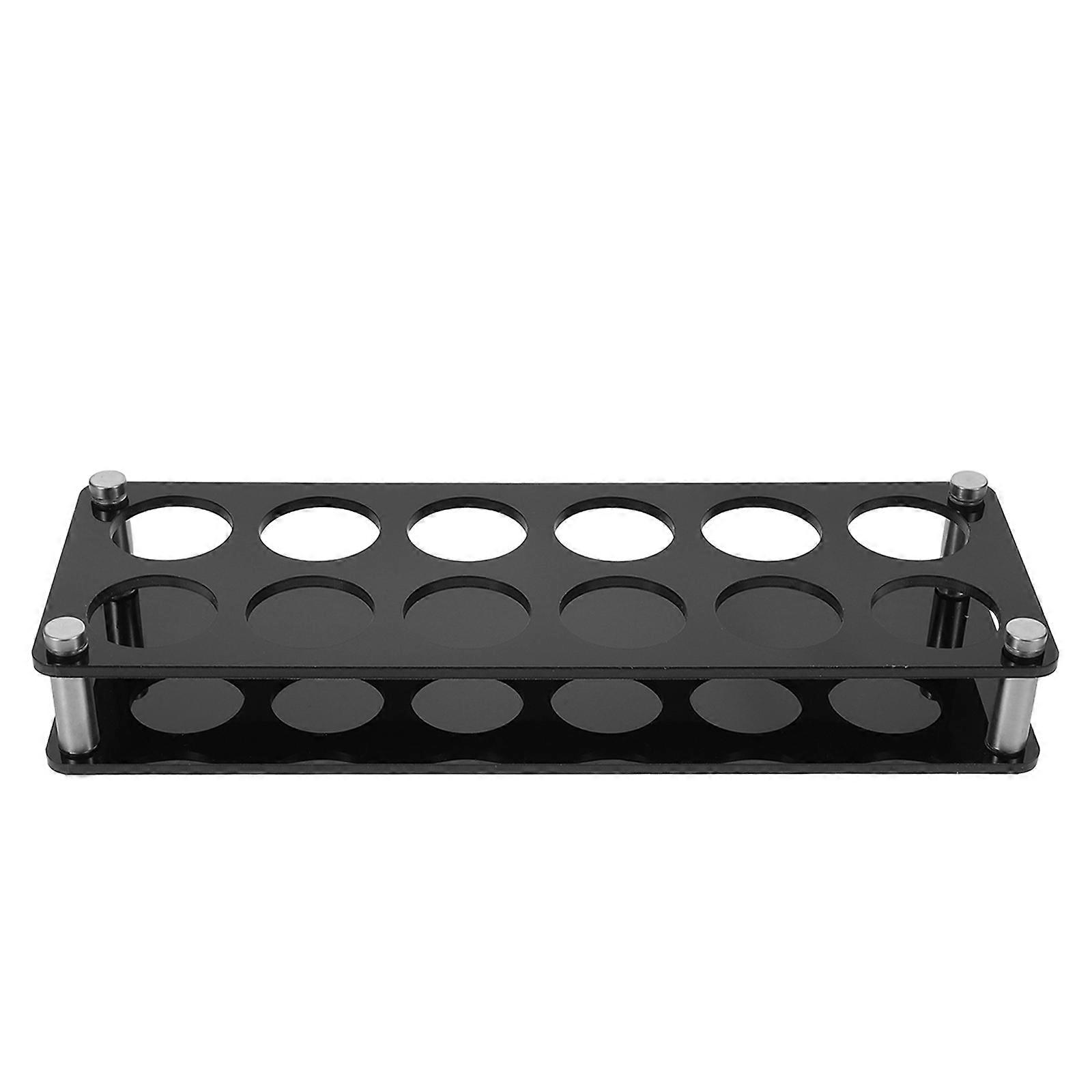Rack Acrylic Cup Holder for Storage 12 Slots