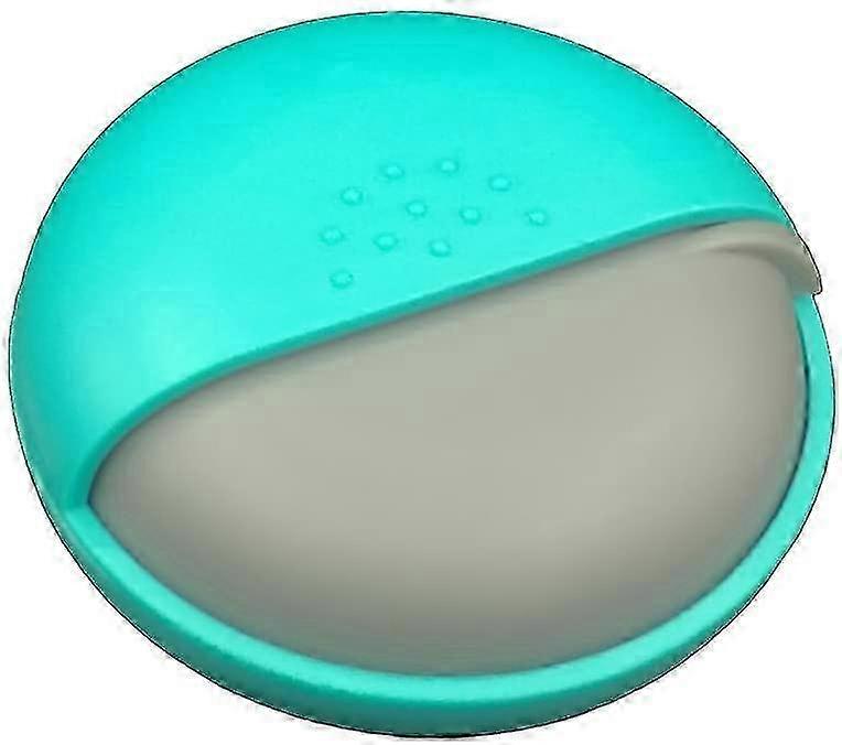 Decorative Pill Box Cute Size For Purse Locking Small Daily Case (blue, 3)