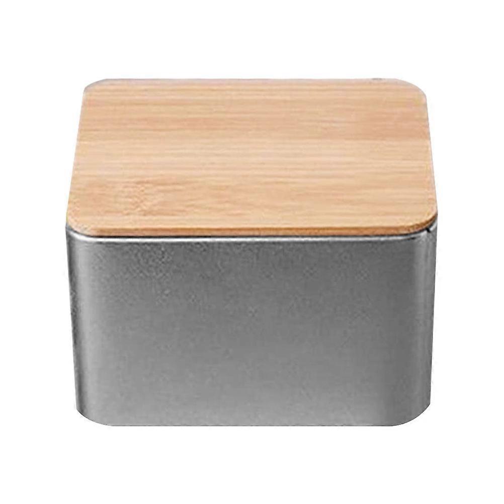 Square Snack Storage Container For Children Assorted Color Practical Storage 9.5x9.5x6.5 Cm 1Pack