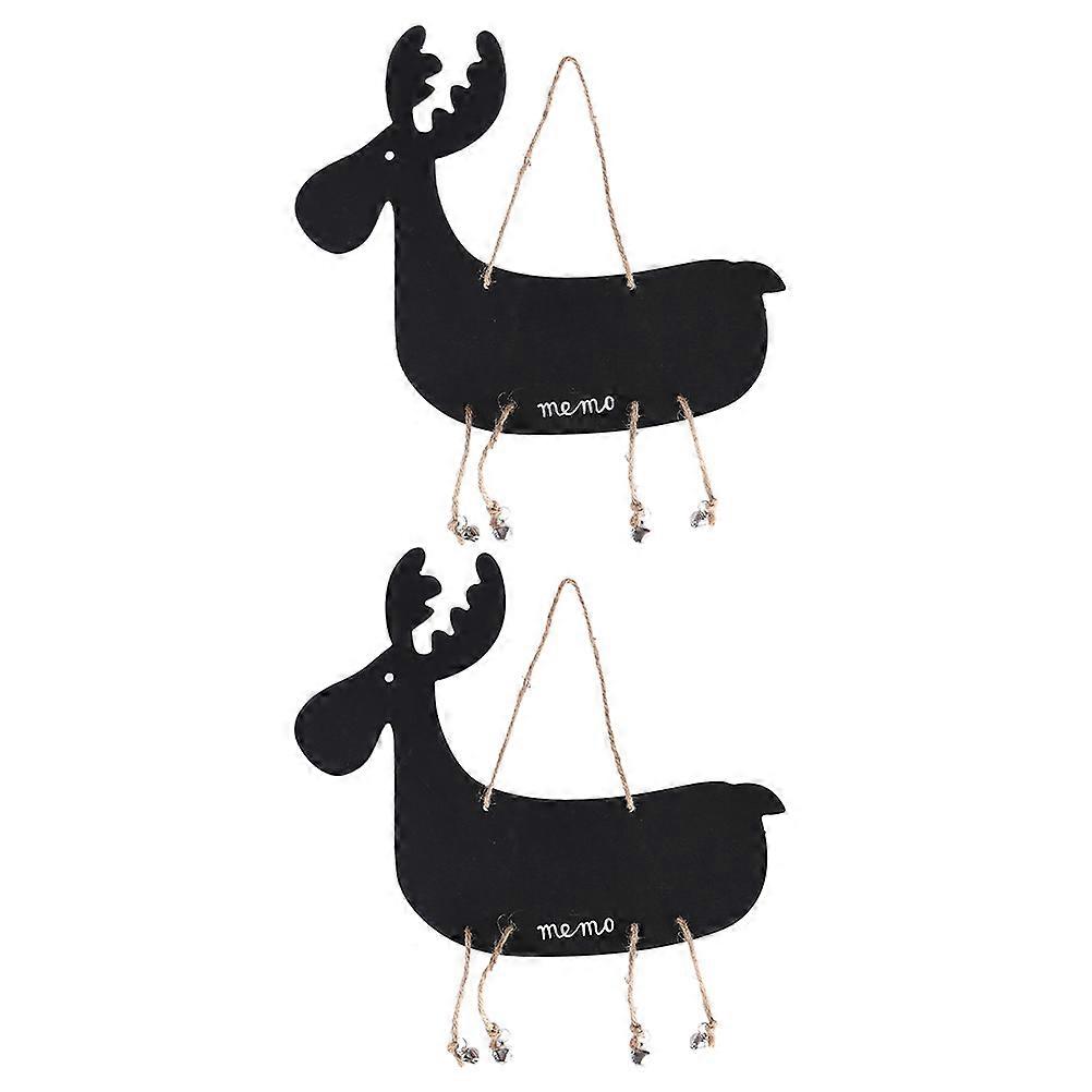 Erasing Giraffe Shaped Blackboard Message Board For Roommates 27x33cm Creative 2Pcs