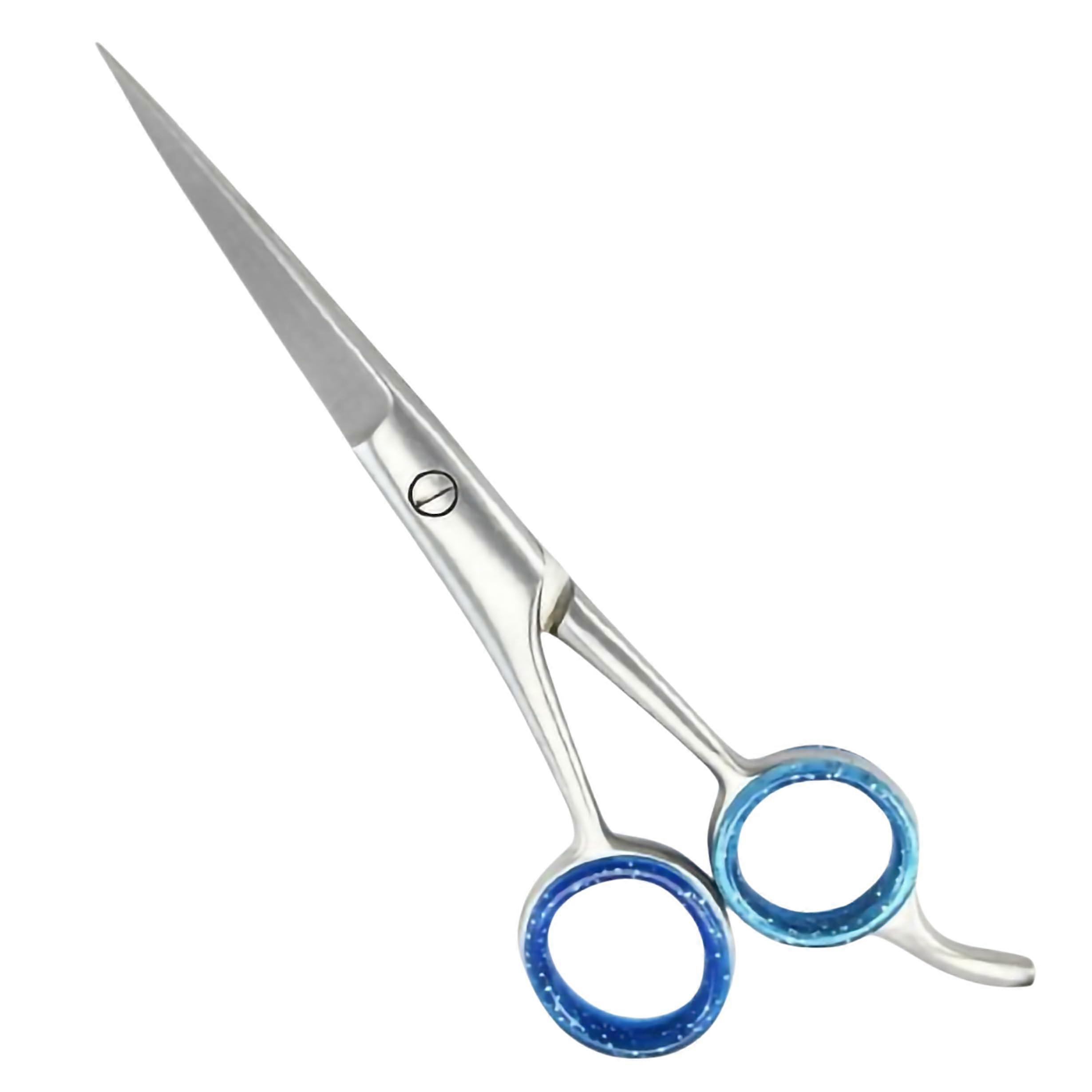 7 Inch Professional Hairdressing Scissors Barber Salon Tool with Comfortable Grip Inserts