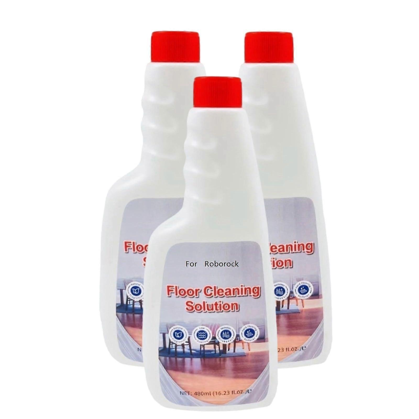 Robot Vacuum Cleaning Solution 480ml for Roborock T7 Series, MultiSurface Floor Cleaner