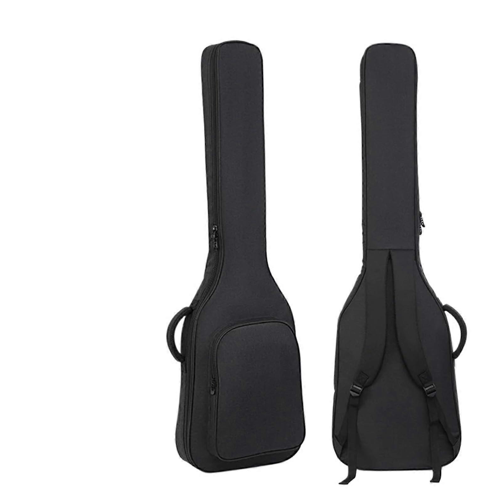 Bass Guitar Bag with 15mm Padding, Waterproof RipStop Case, Adjustable Straps, Neck Support