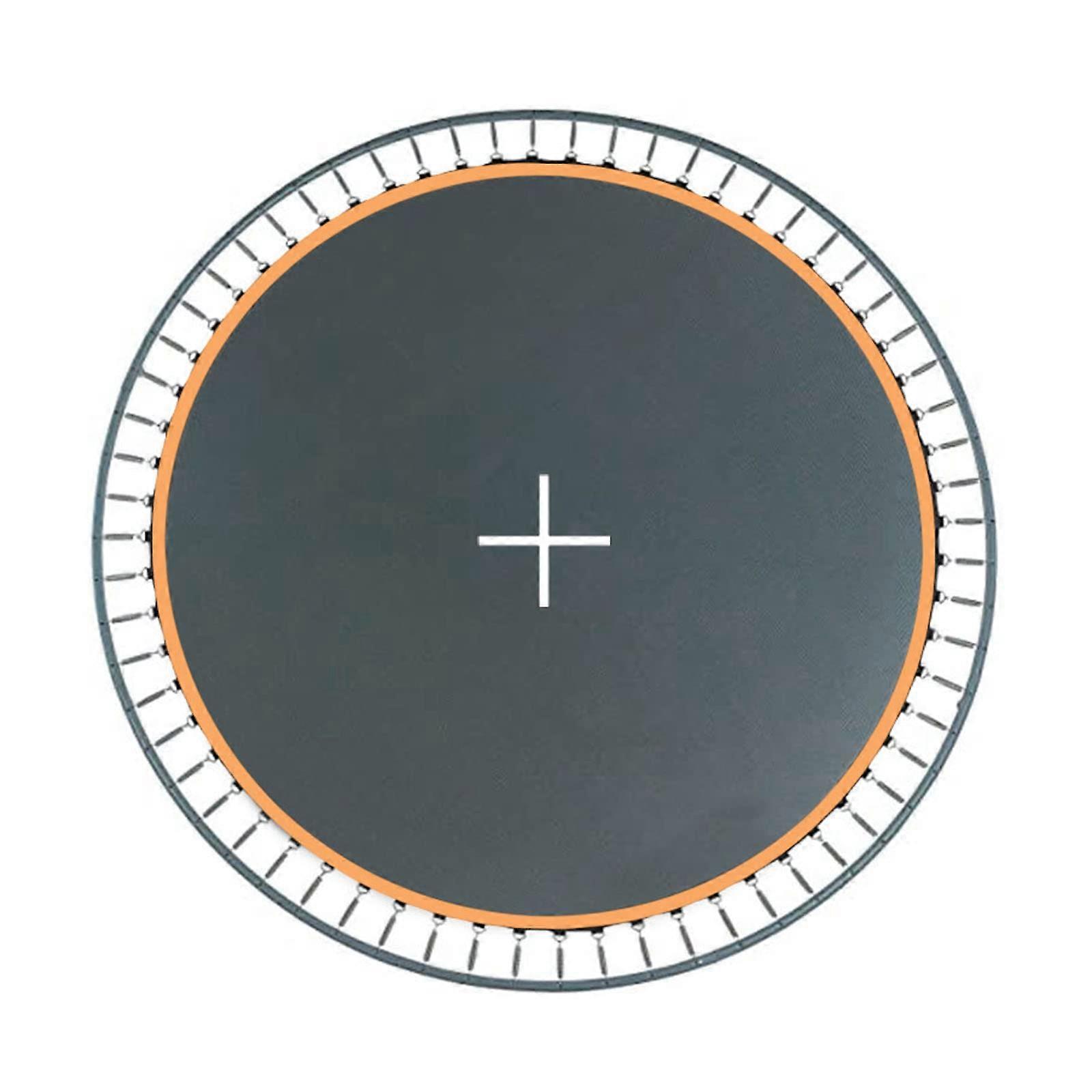10ft Round Trampoline Replacement Mat, HeavyDuty UV Waterproof Polypropylene with 60 Buckles