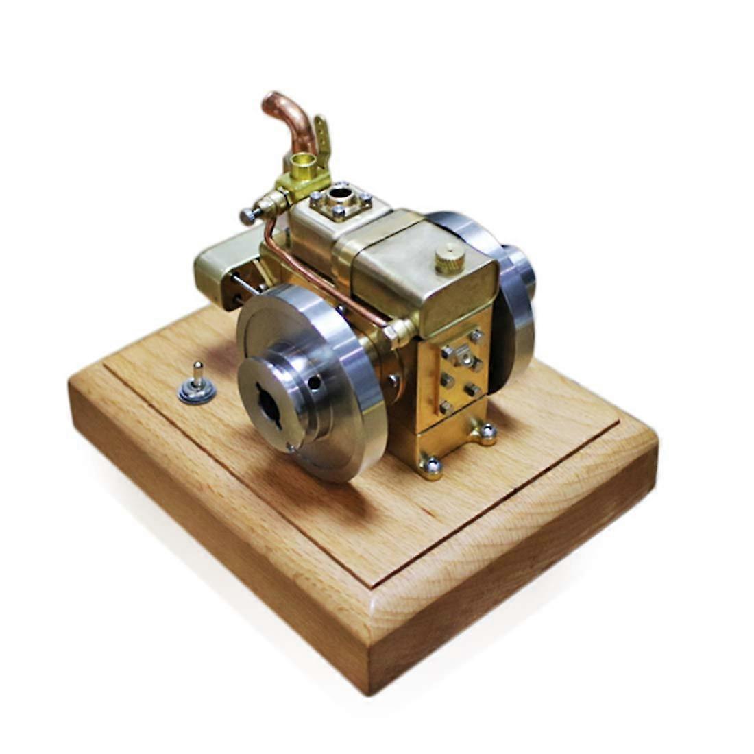 Mini Engine Model 1.6cc 4Stroke WaterCooled Metal Motor Real Working Educational Display for Collectors