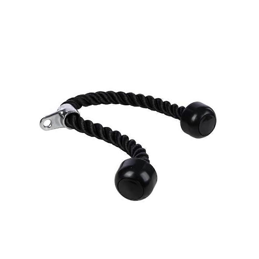Pull Down Rope Single Grip Tricep Bicep Heavy Duty Tricep Pull Down Cable Machine Attachment compatible with Gym Pulley Workout