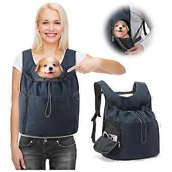 Pet outing bag, cat chest bag, large capacity, breathable dog bag, portable dog carrying bag