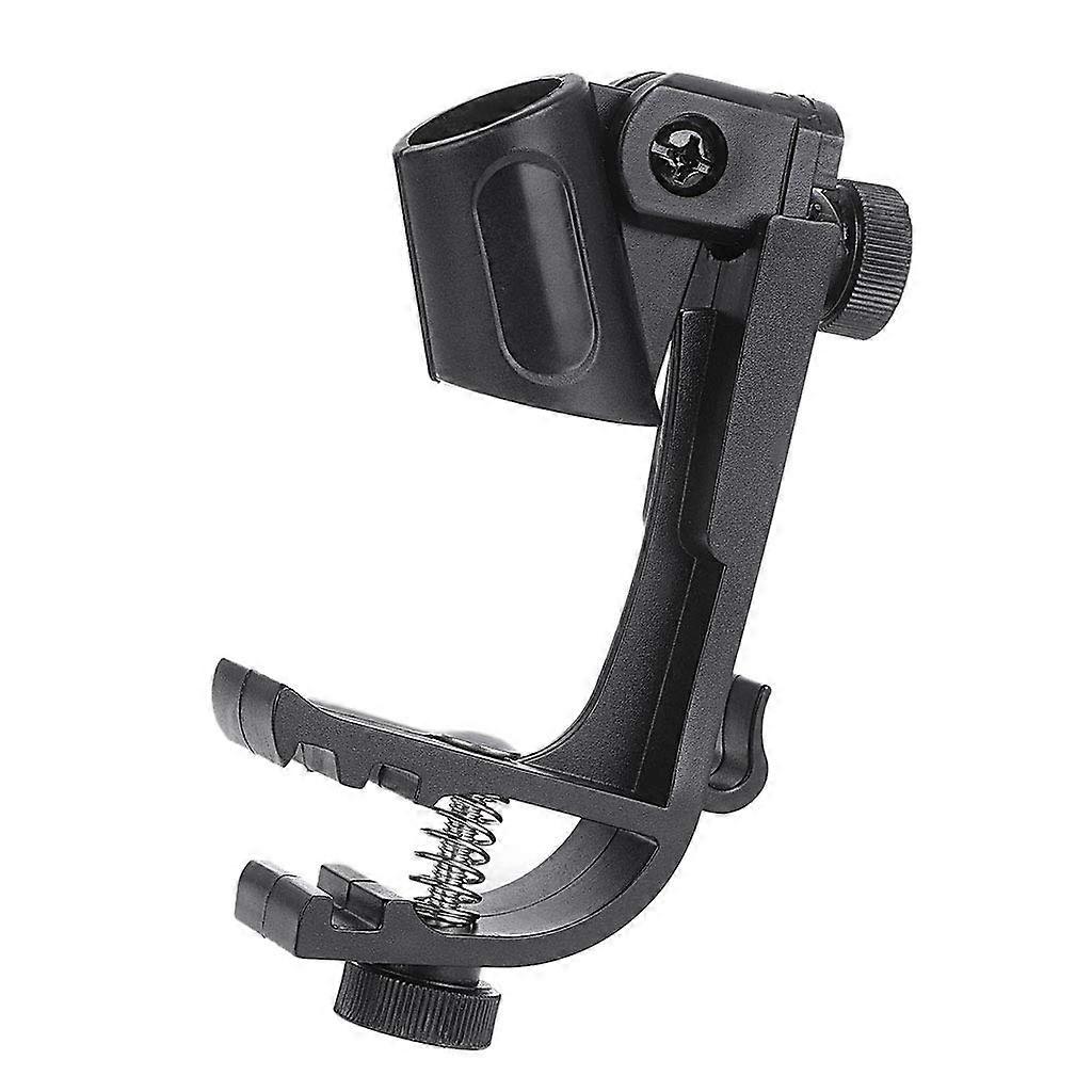 Drum Microphone Clip Adjustable Rim Mount Shockproof Clamp for Live and Studio Use