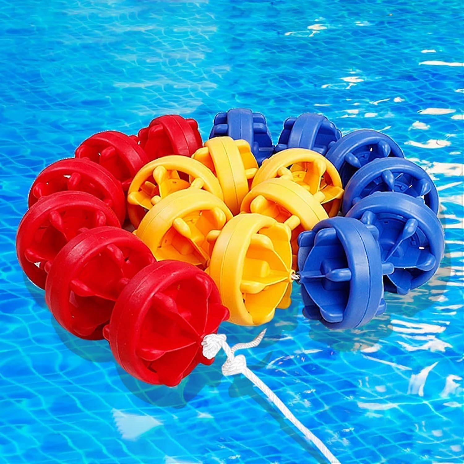 Swimming Pool Lane Rope 7m with  Visibility Float Line and Adjustable Safety Divider