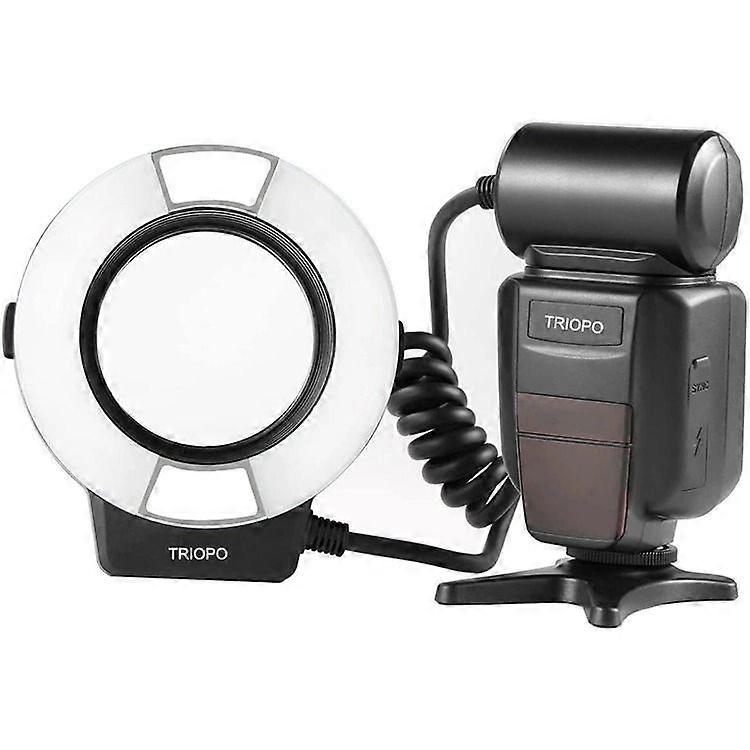 Macro Ring TTL Flash Light with 6 Different Size Adapter Rings For Nikon I-TTL