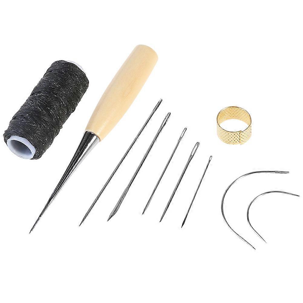 Hand Sewing Set Craft Tool for Repair 12Pcs Kit
