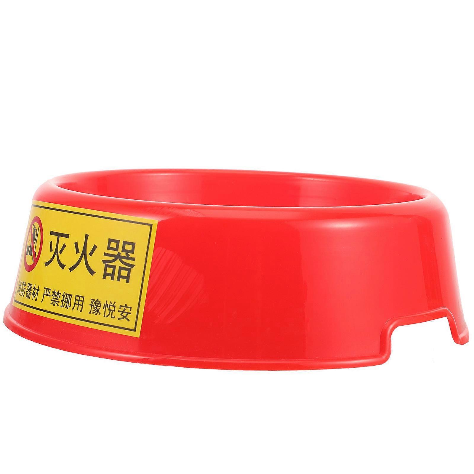 Fire Extinguisher Storage Base Plastic Stand for Fire Extinguisher Support 2-4Kg