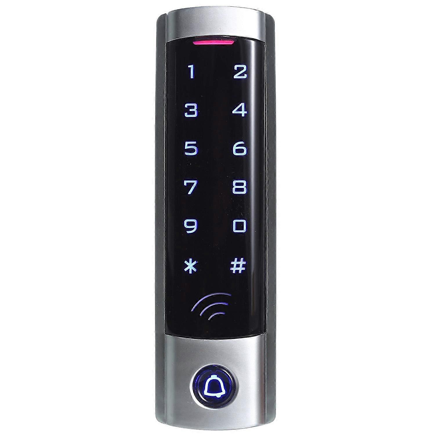 RFID Access Control Keypad 125kHz Wiegand 26bit Dual Authentication Touch Pad Supports 2000 Users