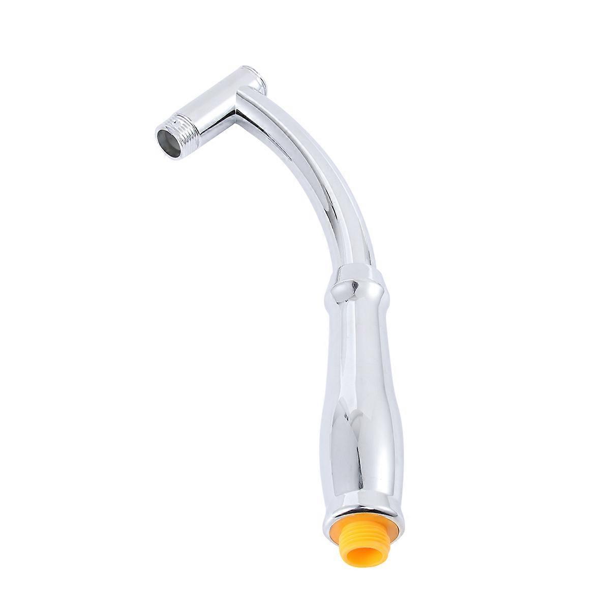 Adjustable Shower Arm Extension for Showering Use 2Pcs Silver Finish