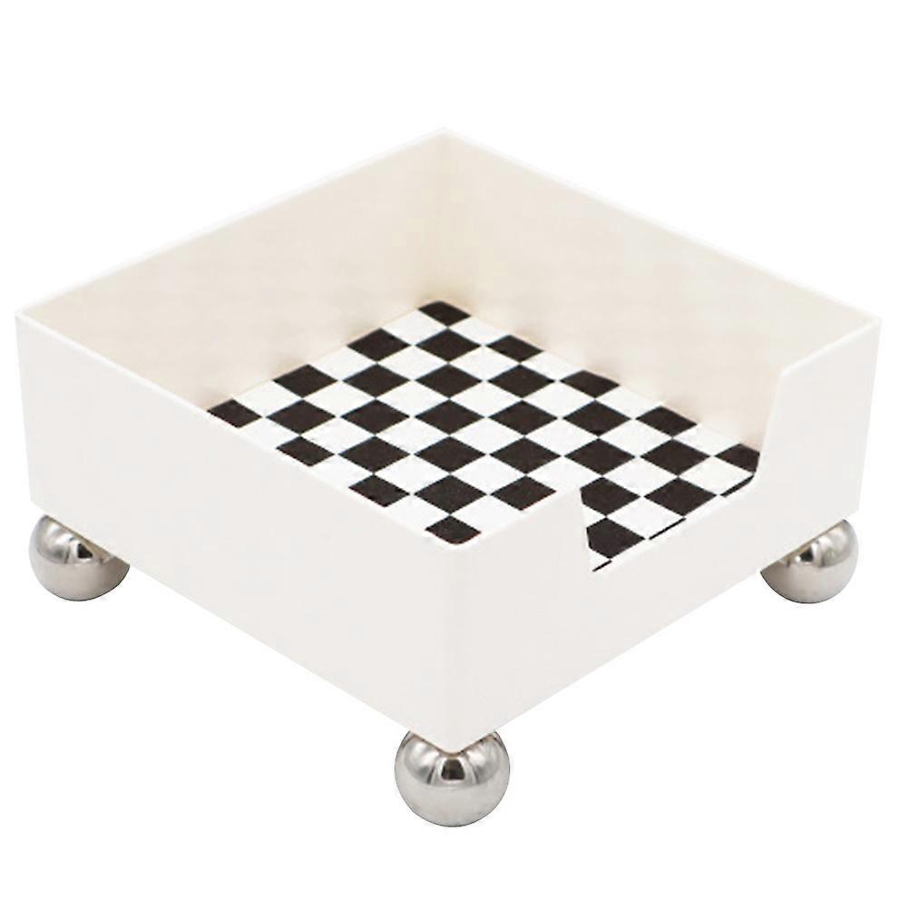 Decorative Jewelry Tray for Storage with White Plastic Material