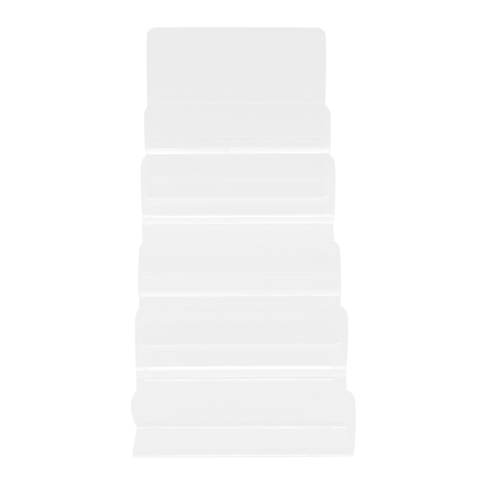 Wallet Display Rack Acrylic Stand for Storage 3Pcs Transparent Multi-Layer