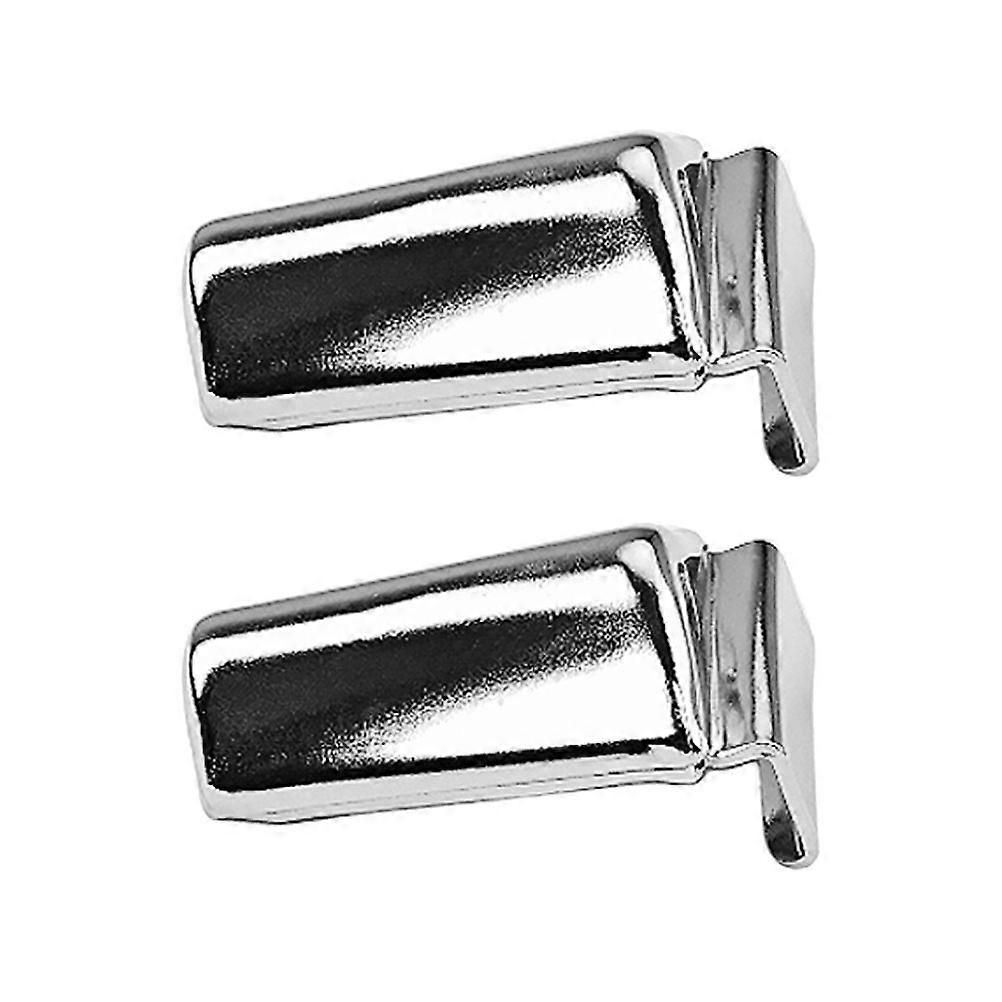 Iron Drum Claw Hook for Drum Mount Replacement 2Pcs Silver Metal Accessories