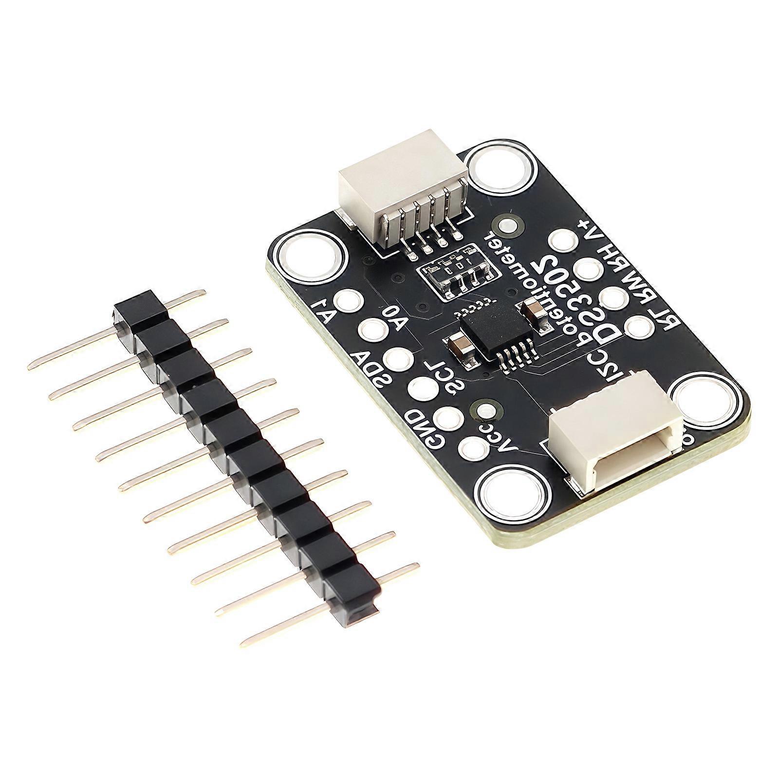 DS3502 Digital Potentiometer Module With 256 Adjustable Step For Microcontroller Integration Multicolor