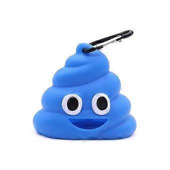 Portable Pet Waste Bag Dispenser with Belt Clip & Leash Attachment, Biodegradable Refills