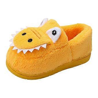 Pantoufles animaux pour enfants – Mignonnes, douces, chaudes et légères pour l'automne/hiver, conviennent aux enfants de 6 à 7 ans.