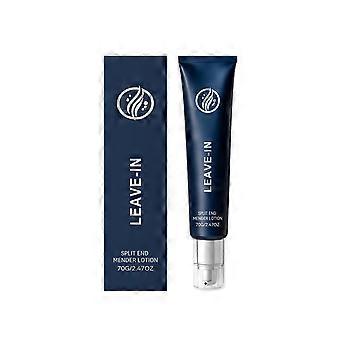 Lotion sans rinçage réparatrice pointes fourchues, crème lissante légère à séchage à l'air libre pour cheveux, crème coiffante réparatrice et nourrissante pour sublimer la brillance et adoucir la chevelure, 7