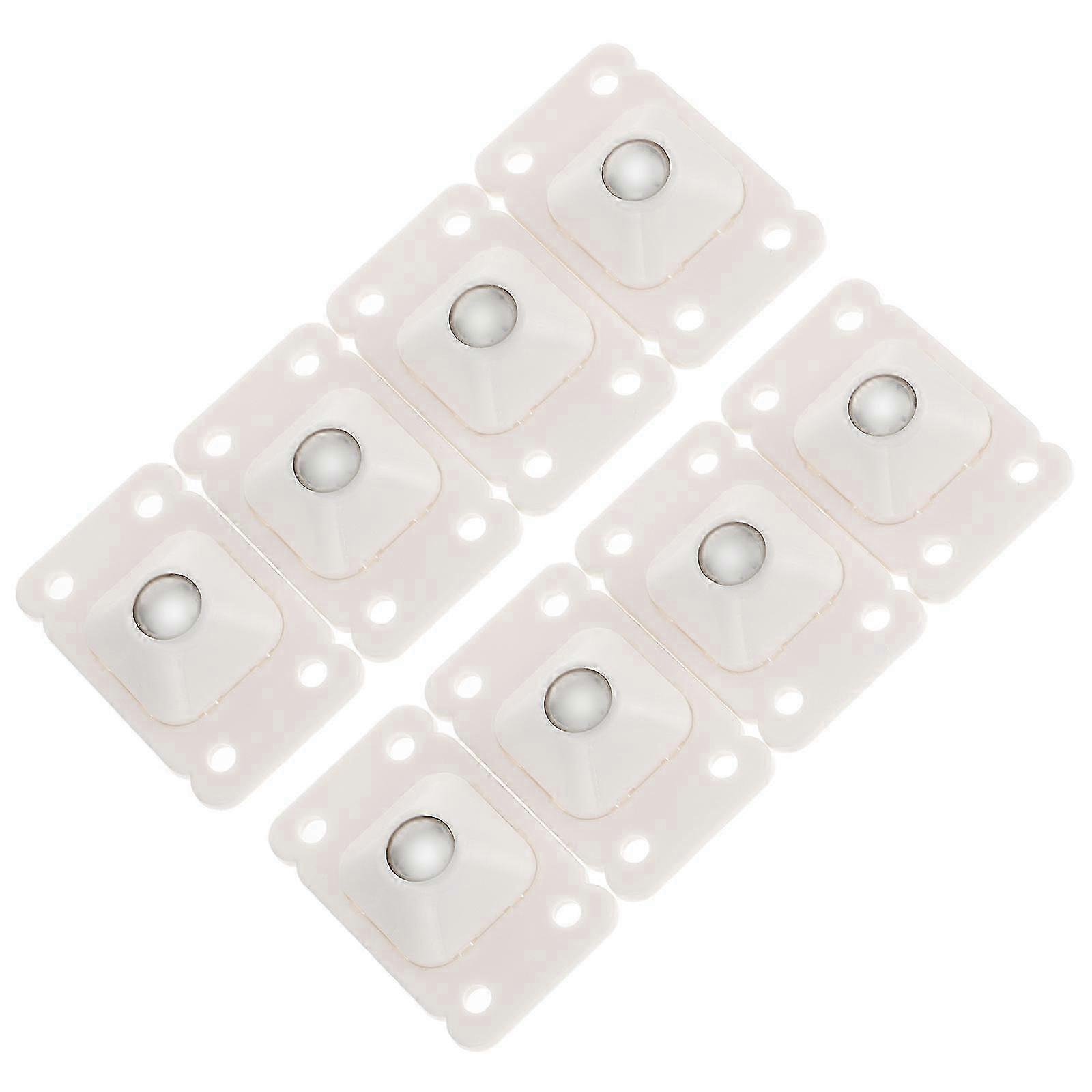 Adhesive Universal Box Bottom Wheels for Stable Performance 16Pcs