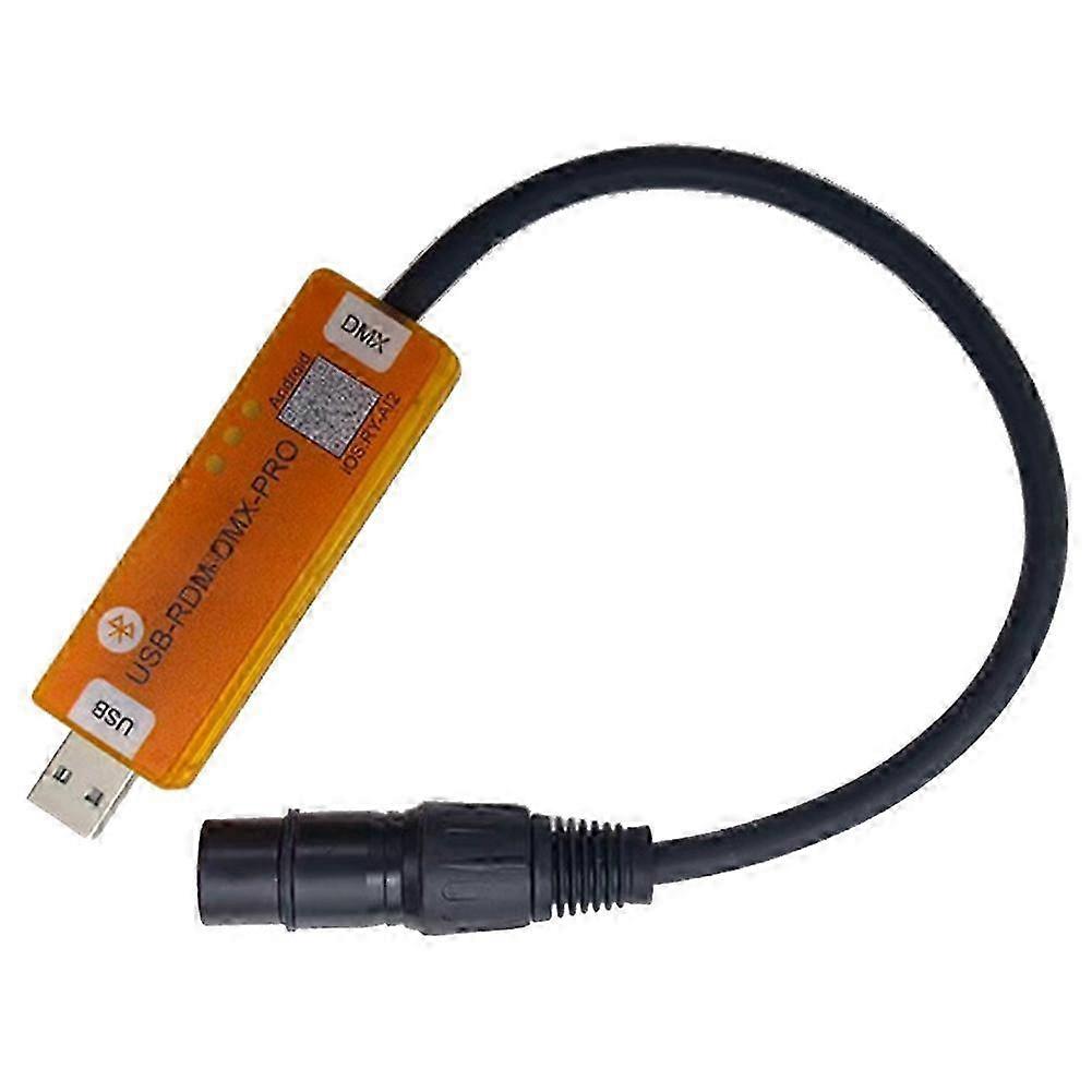 USB-RMD-DMX2.0 Mobile App DMX RDM Dialer Stage Light Wireless DMX Controller RDM Controller compatible withAndroid compatible withIOS