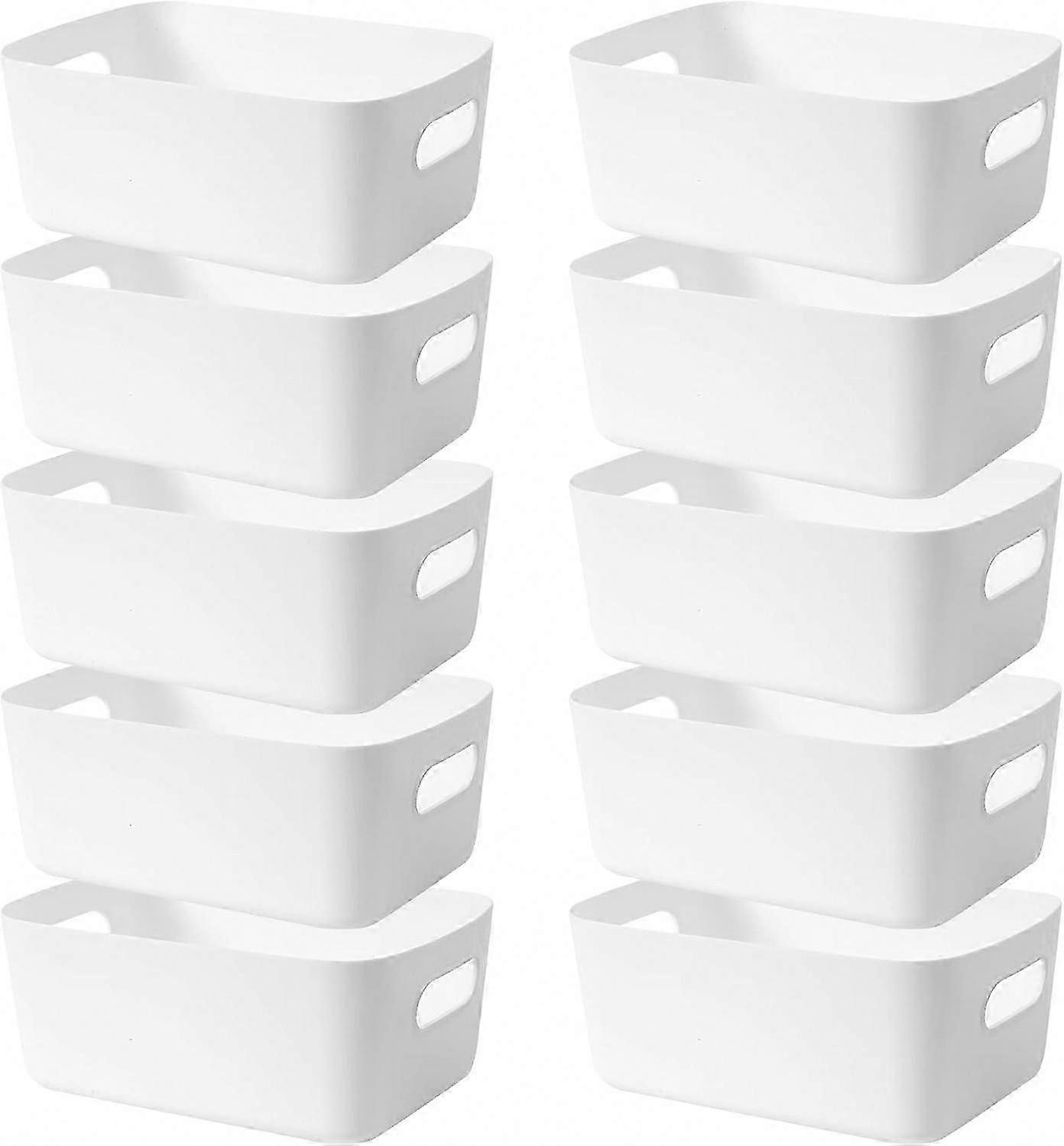 Lightweight Plastic Box with Handles for Storage