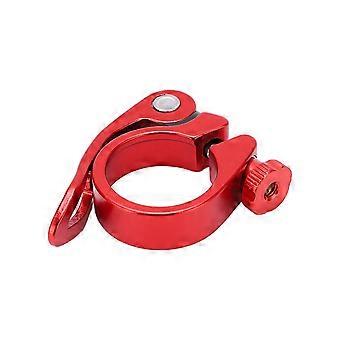 BOLANY MTB Bicicleta Bicicleta Espigão De Selim De Bicicleta Braçadeira De Liberação Rápida Liga De Alumínio Espigão De Selim De Bicicleta 34.9mmVermelho