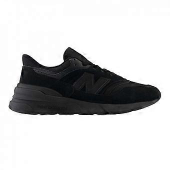 New Balance Heren 977r Leren Platte Sneakers