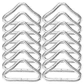 35pcs Trampolim Triângulo Fivela Triângulo Anéis Fivela V Anéis Fivela de Anel Triângulo de Metal de Alta Resistência Para Reparo de Substituição de Trampolim