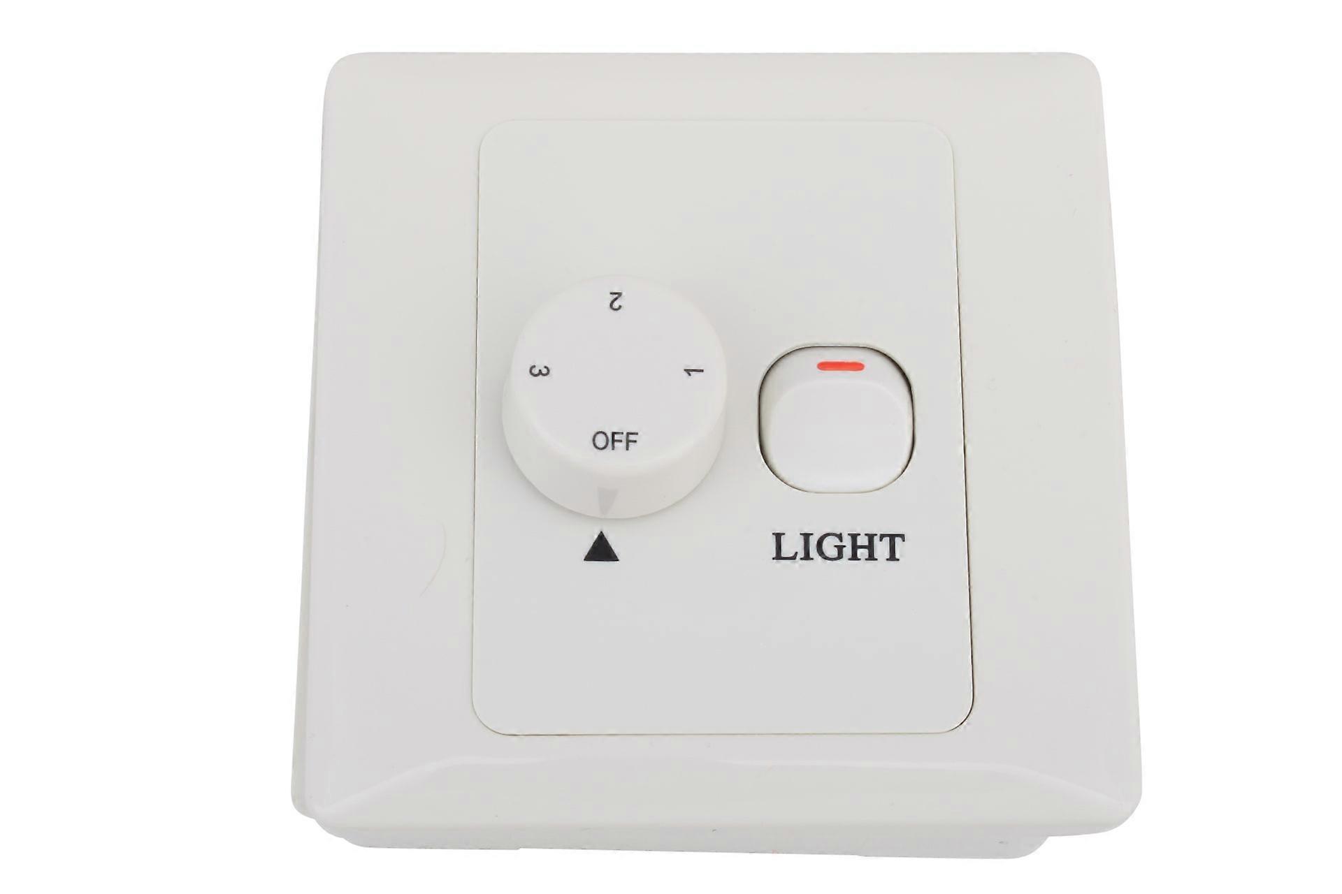 Wall control for ceiling fans with light incl. 2 frames