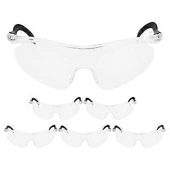 Children's Protective Safety Glasses for Outdoor Use 6Pcs Transparent Eyewear
