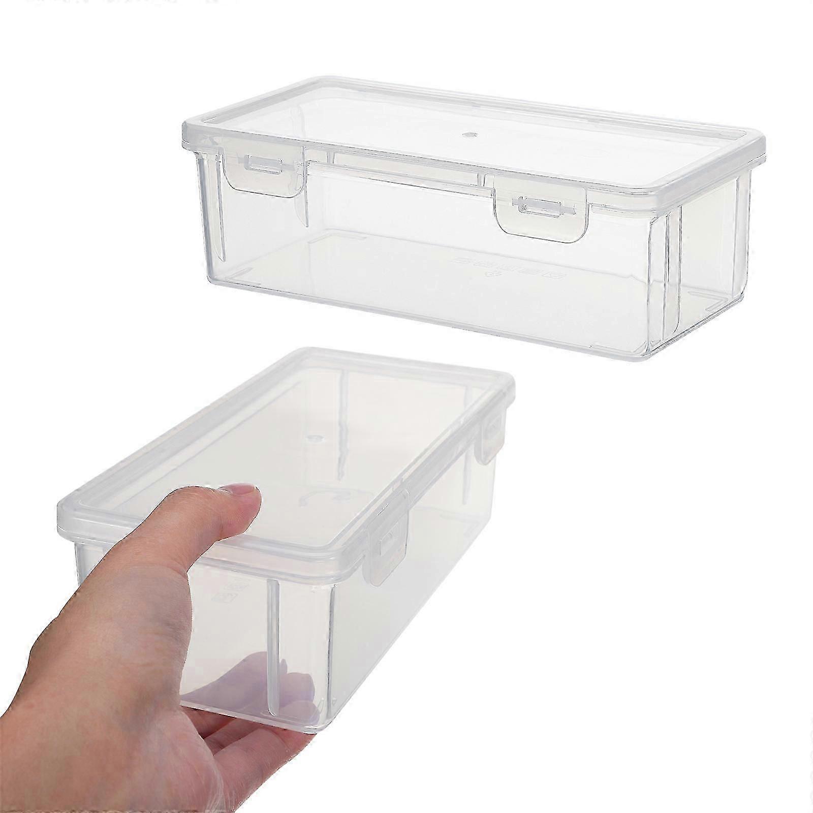 Toast Organizer Bread Keeper Box | Plastic | Refrigerator Storage | Simple Design | 2Pcs