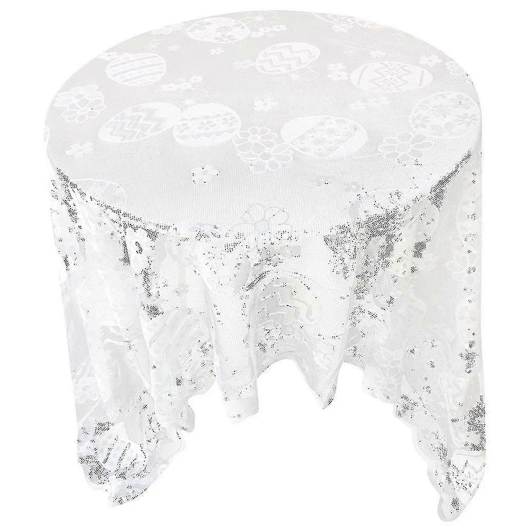 Easter Eggs Lace Tablecloth Wedding Party Easter Decor Lace Tablecloth