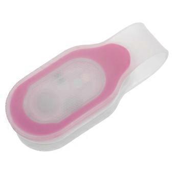 Night Running Warning Light Silicone Collar Clip LED Flashlight for Emergency