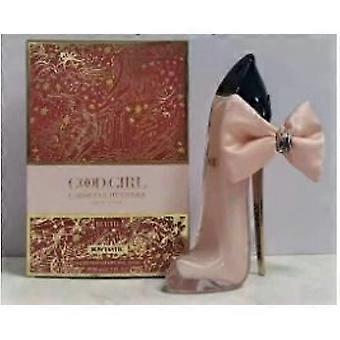 God Girl High Heel Perfume Bottle, Elegant Fragrance for Unisex, Pink Bow Design
