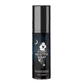 Hold deg trygg med 100 ml reflekterende spray for nattaktiviteter Øk sikkerheten i dårlige lysforhold, multifunksjonell fluorescerende hvit