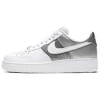 Nike Air Force 1 Low 07 White Metallic Silver Dames DD6629-100