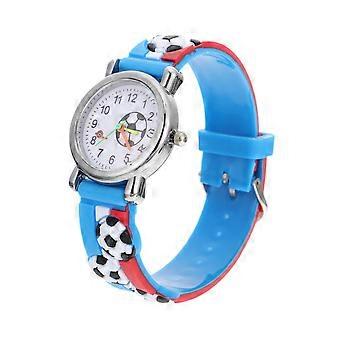 Football Watch Student Quartz Wristwatch for Kids 1Pcs Colorful Design