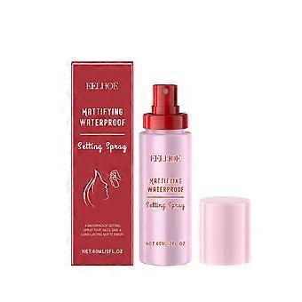 EELHOE lightweight matte makeup setting spray fresh and lasting matte makeup oil control tight pores makeup setting spray