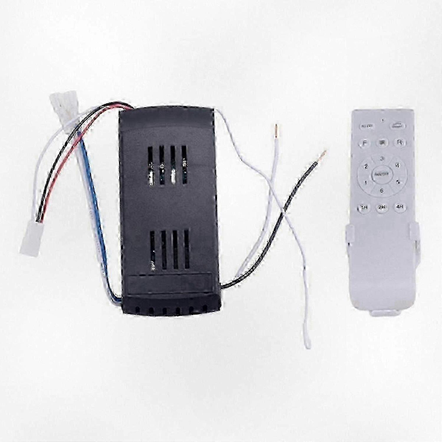 6-Speed Timer Remote for DC Ceiling Fans, Universal Compatibility