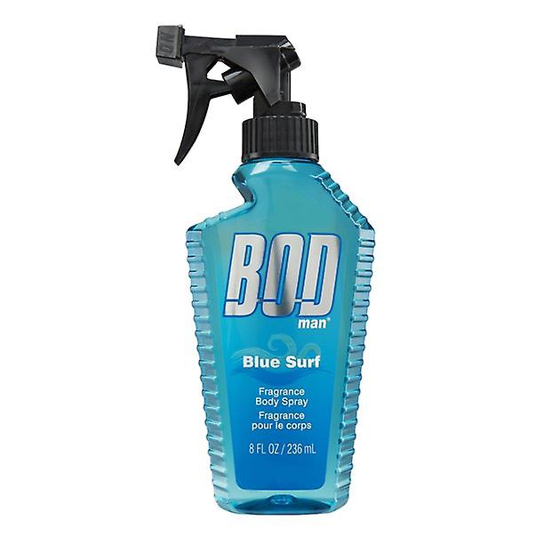 Bod Man Spray pour le corps parfumé, Blue Surf, 8 oz fl