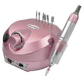 Portable Electric Nail Drill Manicure Sander Polisher Set with Bits, US Plug