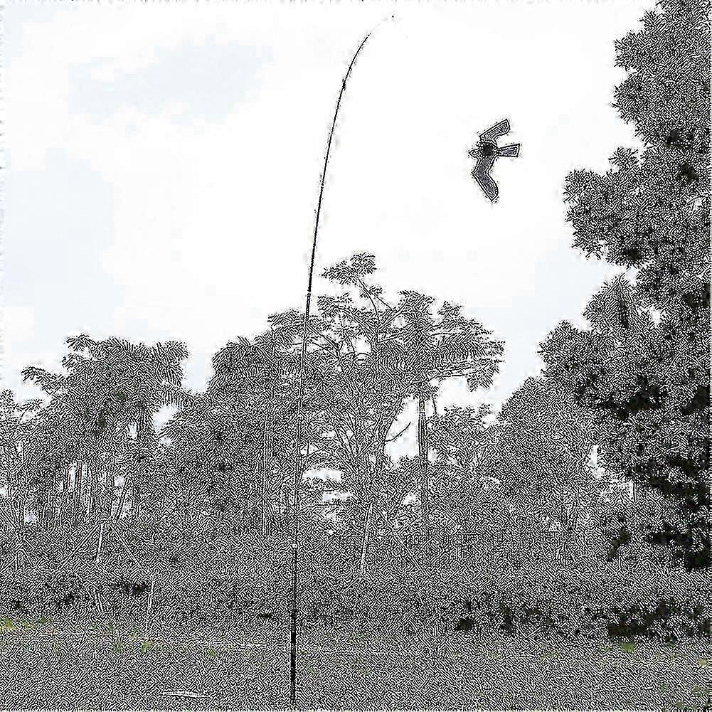 7m Telescopic Pole Extendable Flying Hawk Kite for Bird Repeller Scarecrow