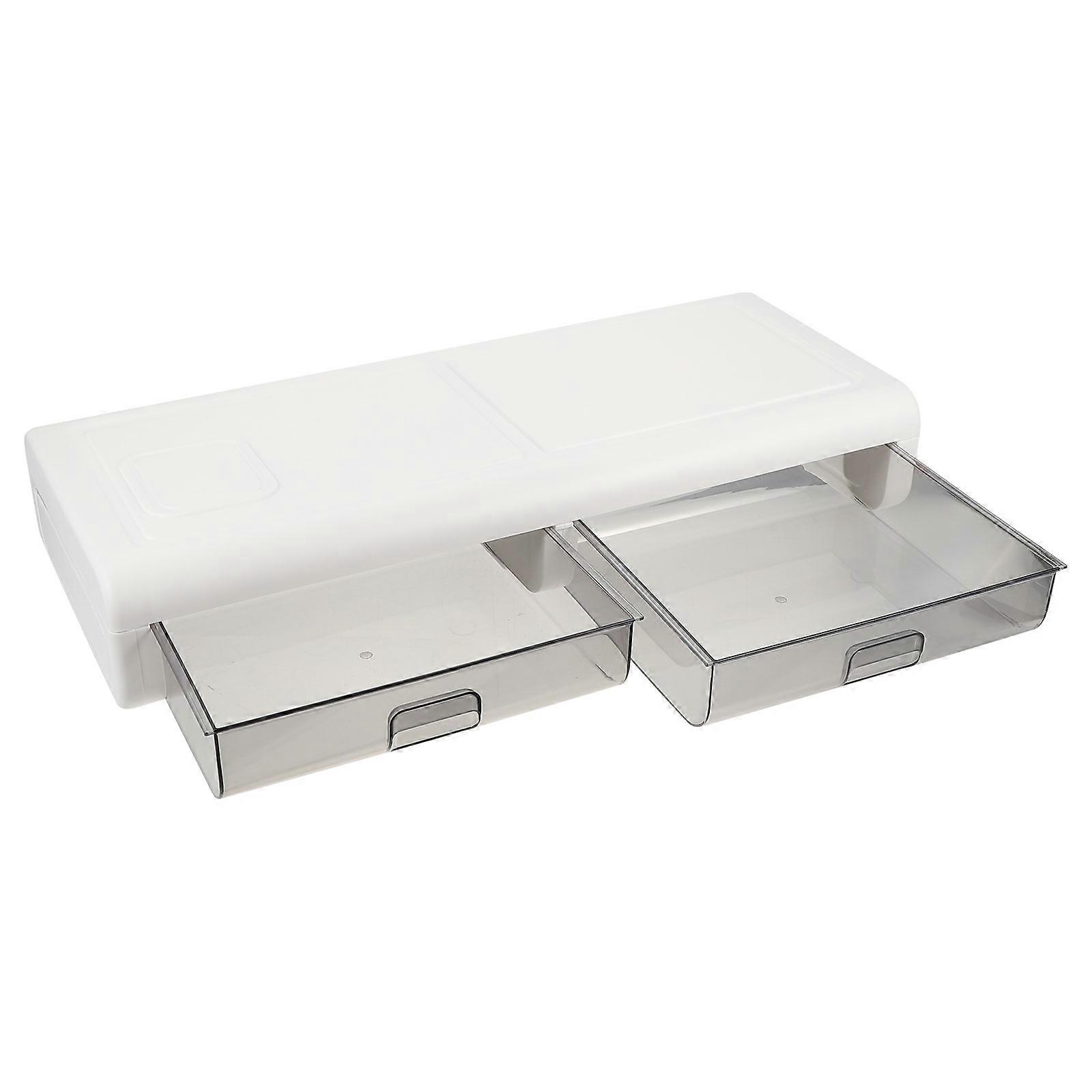 Monitor Stand Multi-Function Desktop Computer Monitor Riser with Drawer