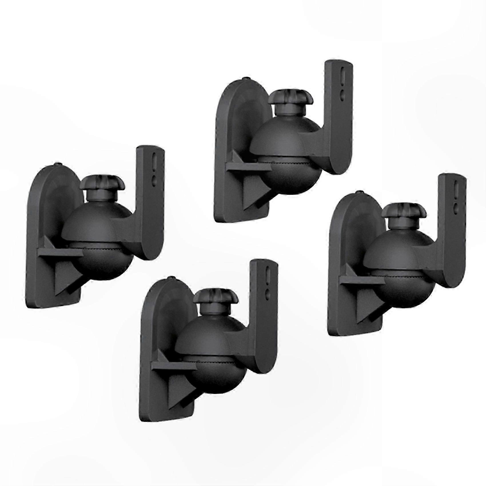 Rotatable Universal Speaker Wall Mount Stand Bracket (2 Pair)