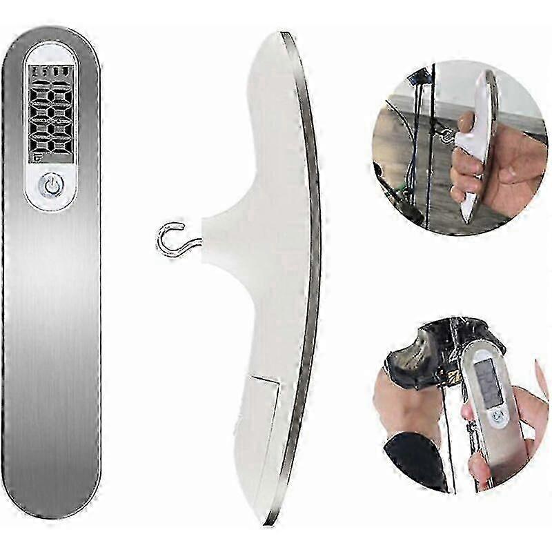 Portable Digital Archery Scale with Clear LCD Display g/oz/kg/lb